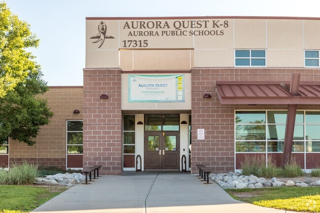 Aurora Quest K-8 is a highly rated school in the Buckley AFB neighborhood.