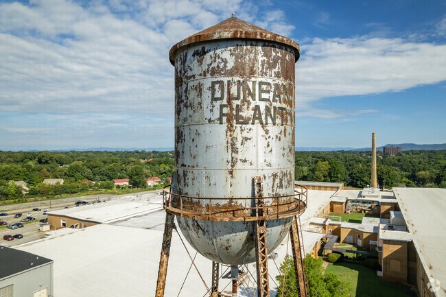 The old Dunean Plant is centrally located in the Dunean neighborhood.