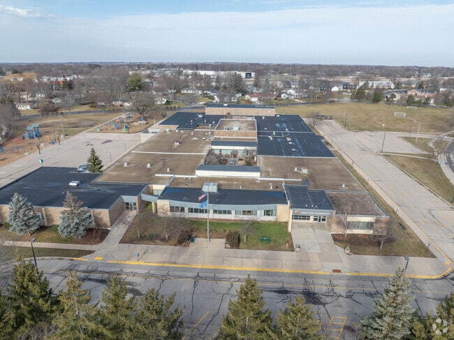 Westside Elementary School has a large campus.