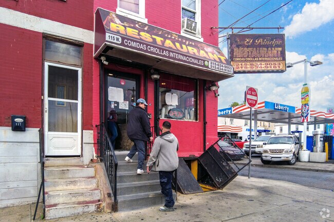 The residents of the McGuire neighborhood flock to El Principe Restaurant.