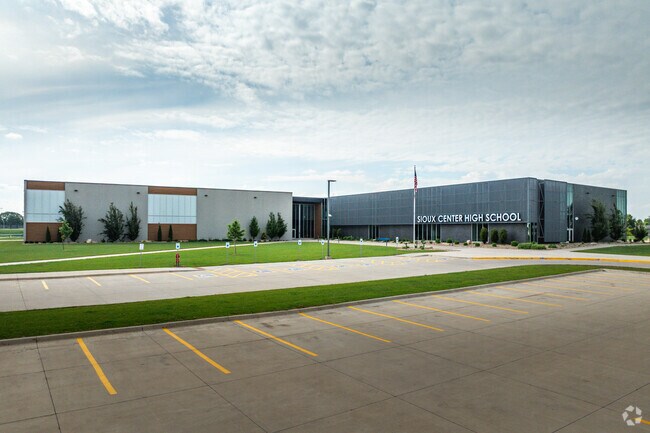 School spirit is strong at Sioux Center High School in Sioux Center.