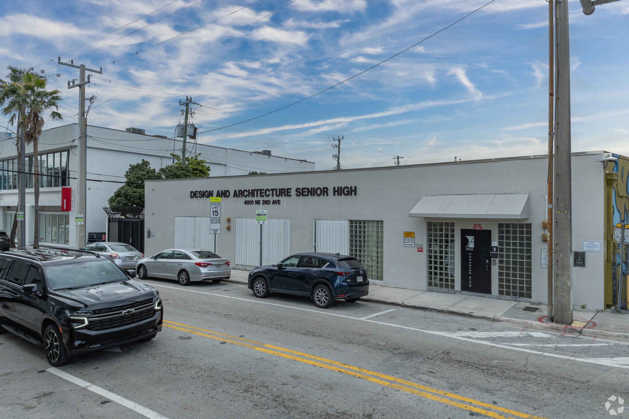 The Design and Architecture Senior High School is located in the heart of Design District.
