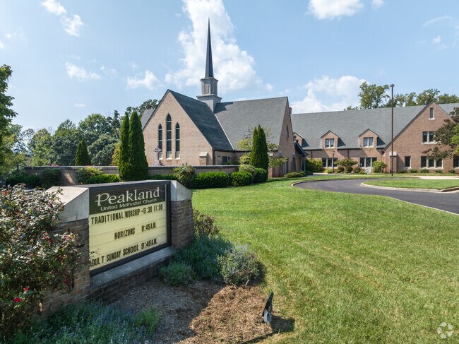Peakland United Methodist Church is a staple in Peakland.