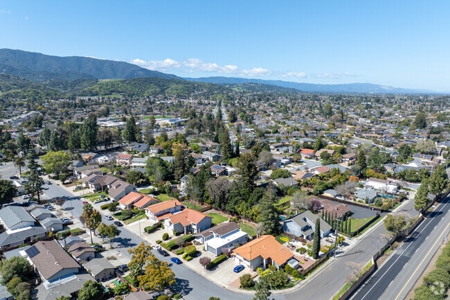 Rolling hills and mountain views frame the charming homes of Crossgate.