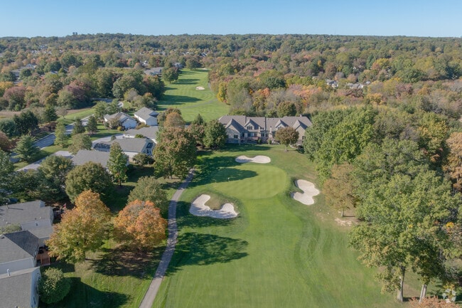 East Goshen’s residential streets are bordered by parks, lawns, and mature trees.