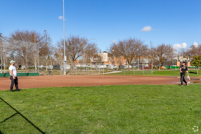 You can play baseball at Martial Cottle Park nearby Edenvale.