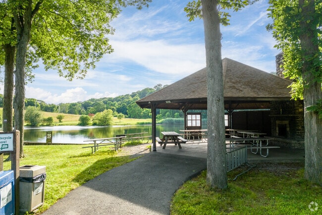 Enjoy a nice picnic by the water at nearby Osbornedale State Park.