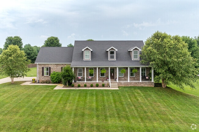 Cape Cod is a popular architectural style for homes in Muddy Ford.