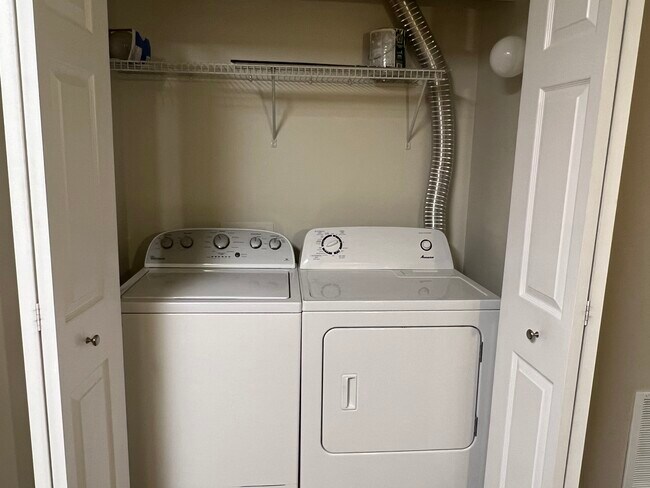 In-unit washer and dryer