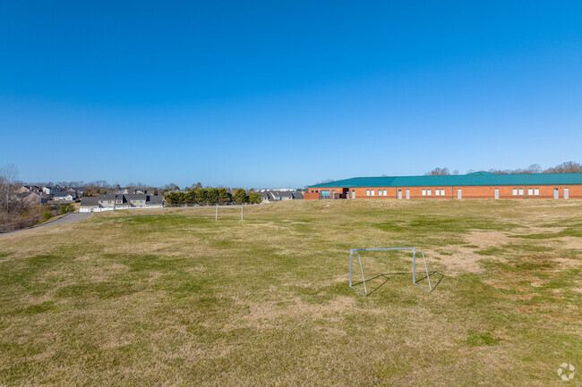 Students can practice soccer on the field at Marvin Wright Elementary School in Spring Hill.