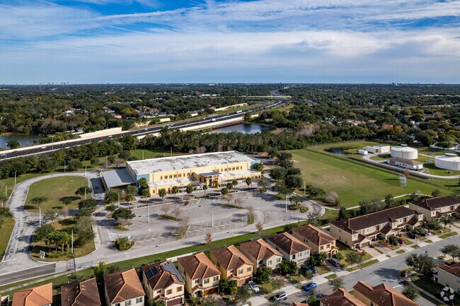 A beautiful aerial view of Westbrooke Elementary in Ocoee.
