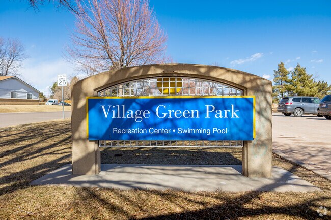 Village Green Park, near Sable Ridge, is an 8.1-acre park with many amenities.