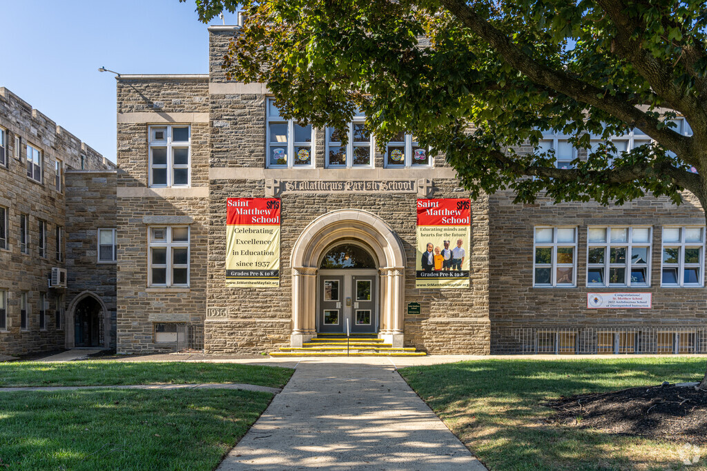 St. Matthew School has 795 students in grades PK, K-8 with a student-teacher ratio of 20 to 1.