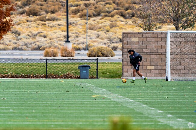 Golden Eagle Regional Park attracts athletes from Wingfield Springs and the surrounding areas.