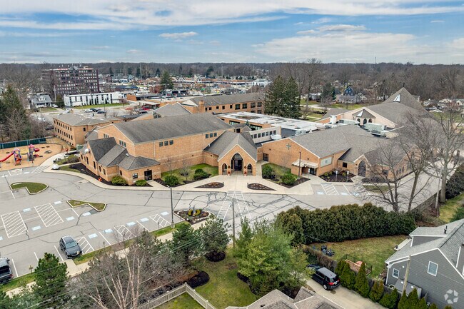 Students can easily walk or bike to St. Raphael Elementary School.