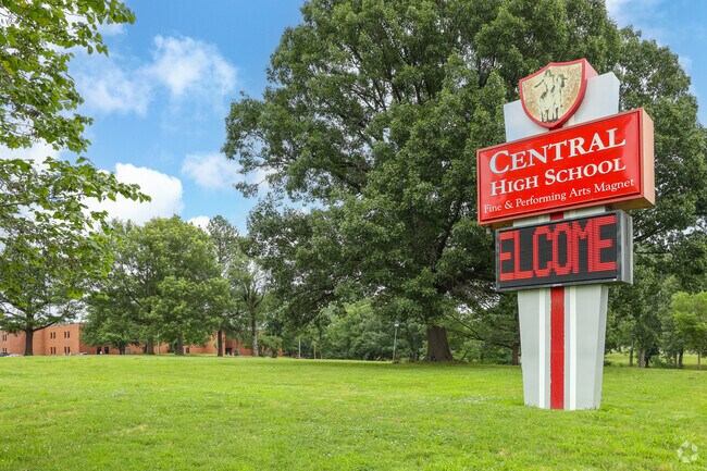 Central High School is located West of downtown Tulsa on West Edison Street.