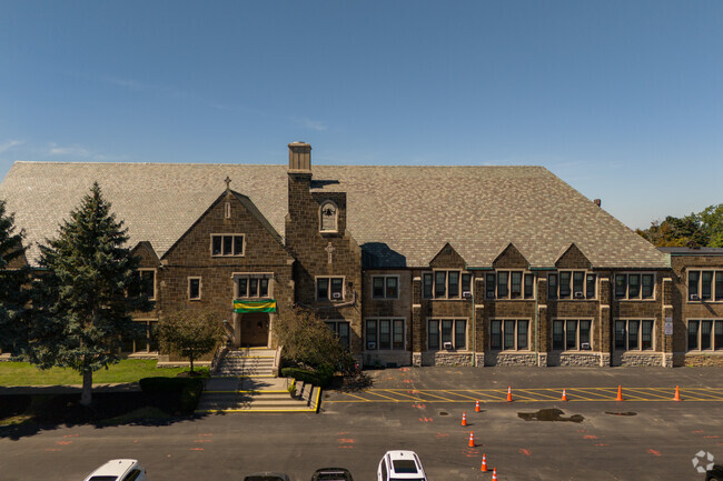 St. Benedict School in Amherst has a student teacher ratio of 10 to 1.