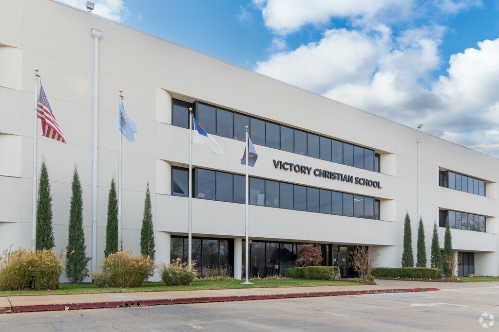 Victory Christian School is a private K-12 connected to Victory Church in Tulsa.