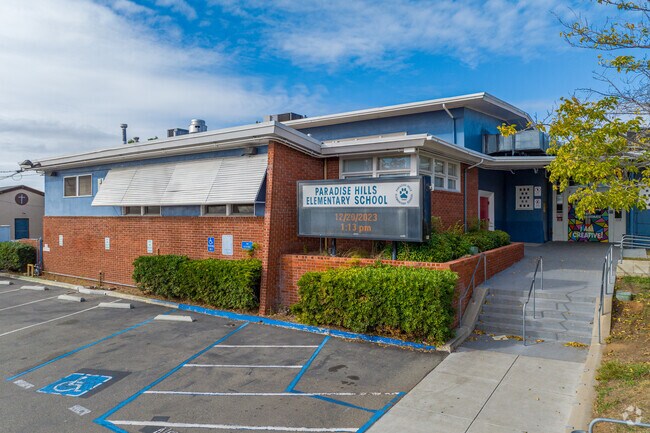 Paradise Hills Elementary School, fostering a love for knowledge in every child.