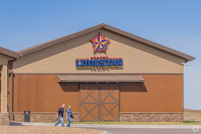 Apache Lonestar Casino in Oklahoma offers nightlife fun for Burkburnett locals.