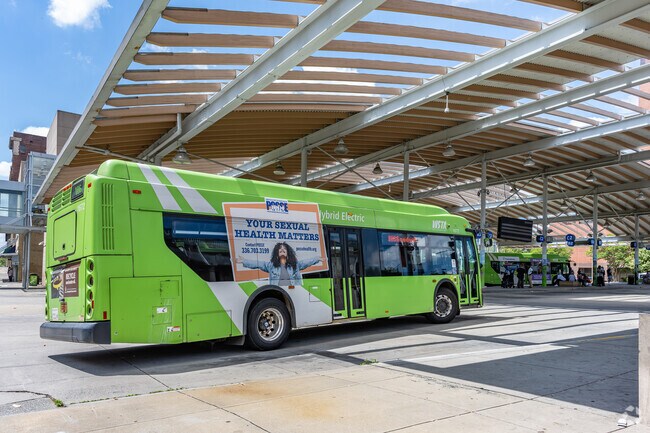 The Winston-Salem Transit Authority provides buses serve the North Winston community.