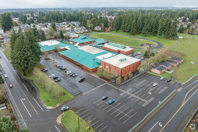 Gaiser Middle School in Vancouver, WA is on NE 99th St.