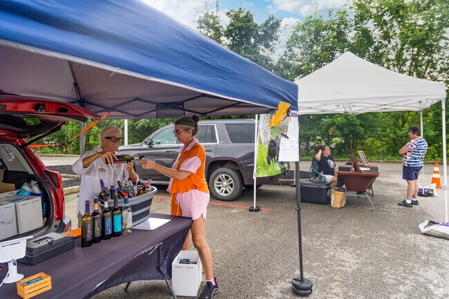 You will find friendly people at Old Salem Farmers Market in Greensburg.