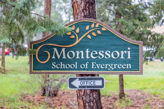 The Montessori School of Evergreen is a private school with 222 students.