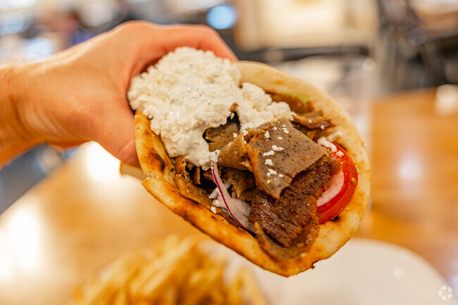 Taverna Modern Mediterranean has the tastiest Gyros around.