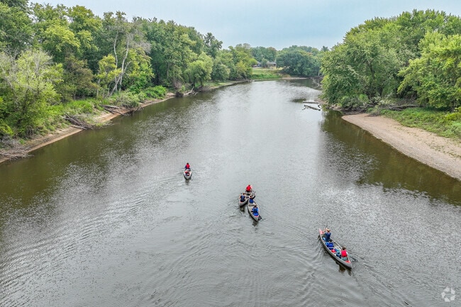 The Wapsipinicon River runs through Independence and provides ample recreation opportunities.