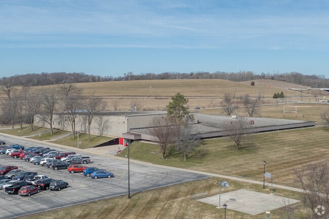 Hustisford High School has a C+ rating according to Niche.