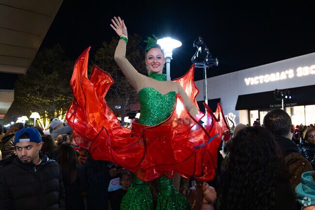 The Cross County shopping malls always have local events, especially during the holidays.