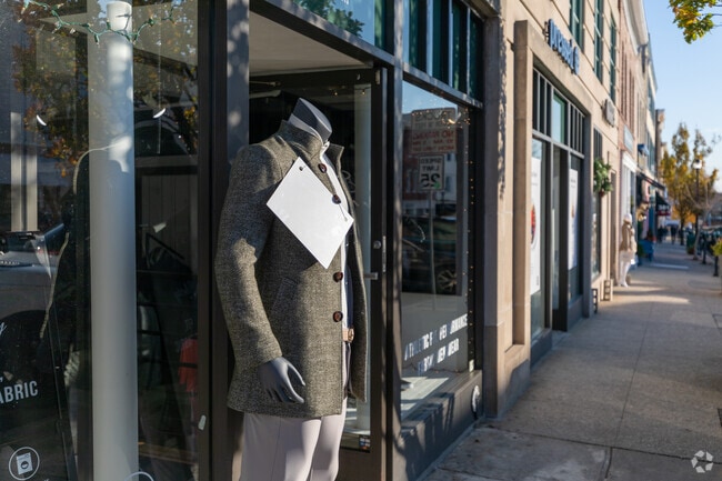Shops for every need line the streets of Greenwich, near Belle Haven.