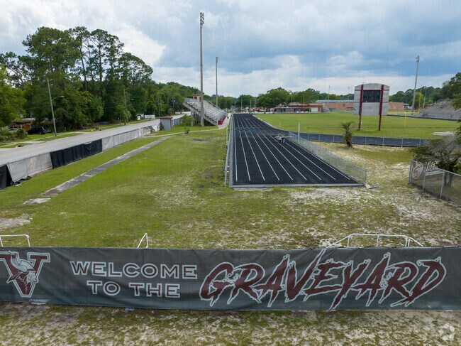 There are notable alumni from Raines High School in Carver and Edgewood Manor like NFL players.