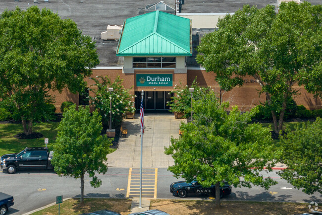 Durham Middle School is a public school located in Acworth, GA, which is in a fringe rural area.