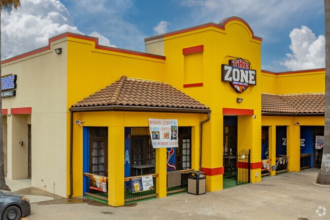 Catch the big game with great food and drinks at The Zone Sports Bar & Grill in Spring Branch Central.