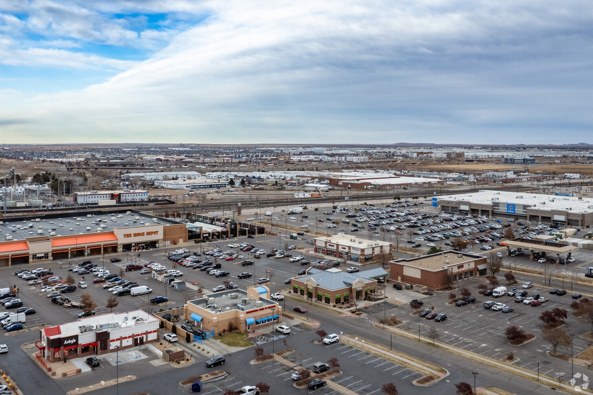 Quebec Square offers residents of Northeast Park Hill easy access to daily necessities.