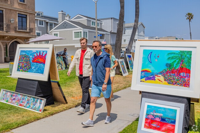 Enjoy custom artwork and so much more at the Annual Sunset Beach Art Festival.