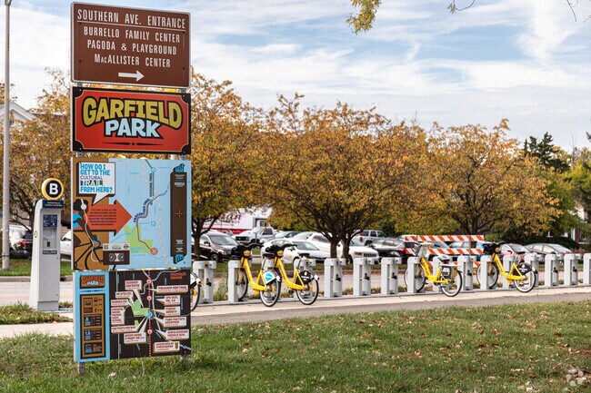 Rent a bike and tour Garfield Park and all it has to offer you.