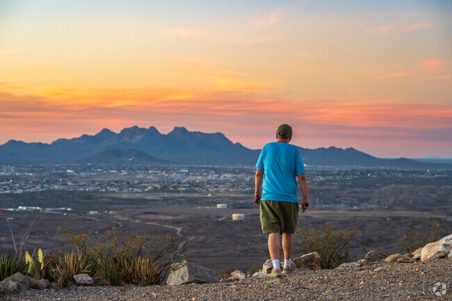 La Mesa residents can enjoy a scenic hike on the nearby Tortugas Mountain and it's trails.