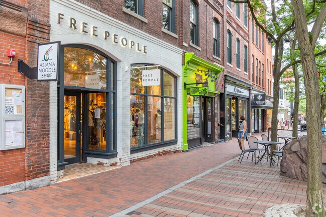 Church Street in downtown Burlington has a wide variety of shops and restaurants to choose from.
