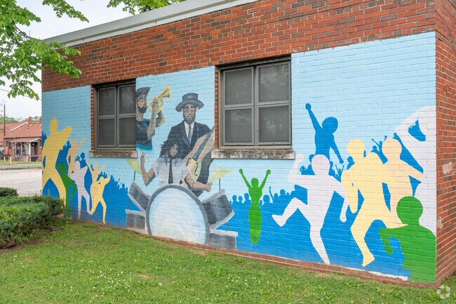 Admire the artwork when you drive through Smithfield.