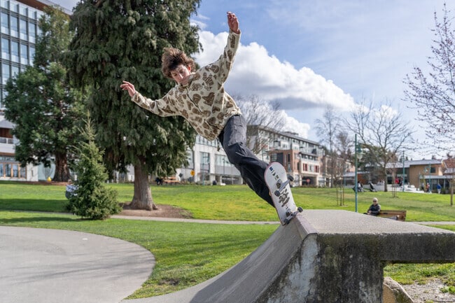 Peter Kirk Park near Moss Bay has a well established skate park.