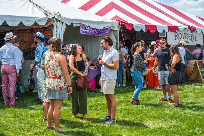 Cherry Hills residents enjoy a day at the Harvest Wine & Music Festival.