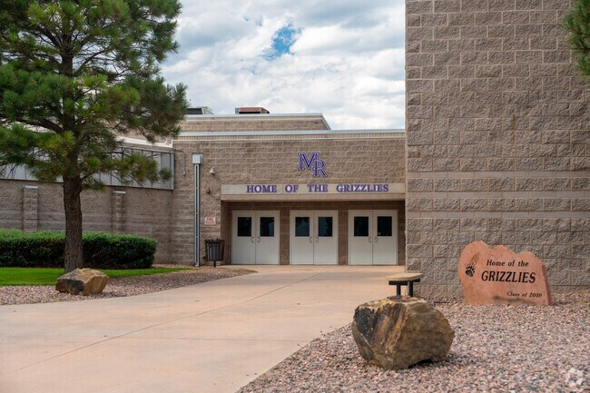 Mesa Ridge High School opened in Widefield in 1997 and now boasts 17 athletic teams and 35 student organizations.