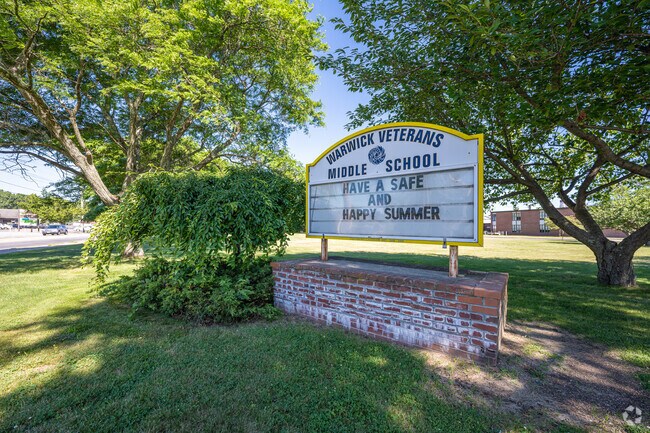Warwick Veterans Middle School is a well loved community institution in Warwick, RI.