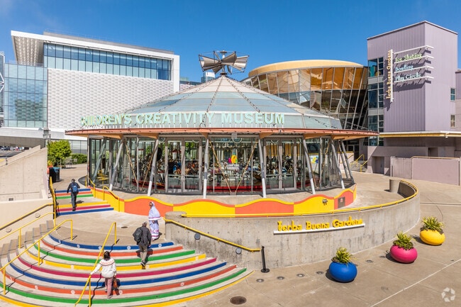 The Children's Creativity Museum is a central attraction in Yerba Buena.