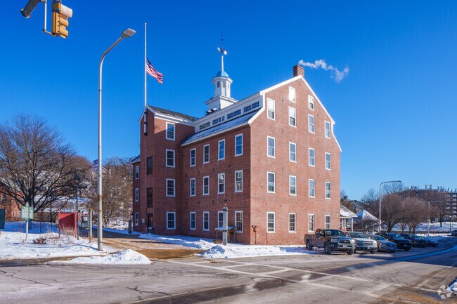 The Belknap Mill Museum is a historic landmark sitting in downtown Laconia.