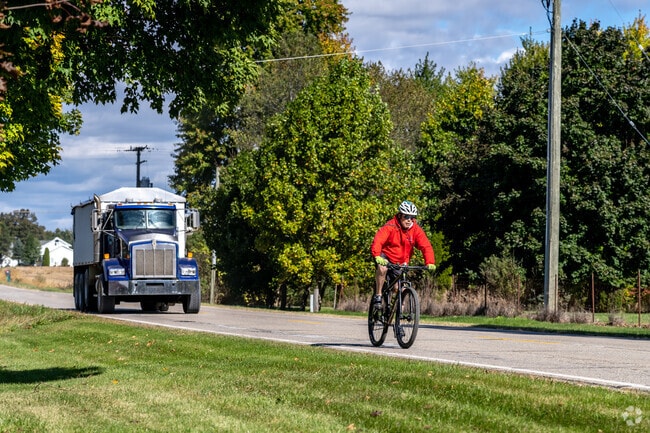 Residents of Marion's College Park neighborhood enjoy cycling along nearby country roads.