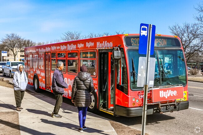Metro Transit provides frequent bus service to the Western Hills neighborhood.
